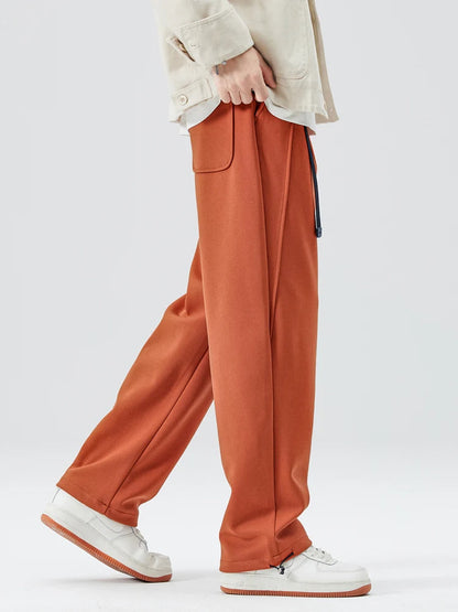 Coleman | Men’s Stylish Wide-Leg Trousers with Relaxed Fit