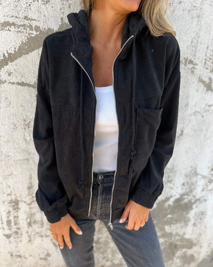 Elayne | Women’s Lightweight Hooded Zip-Up Jacket