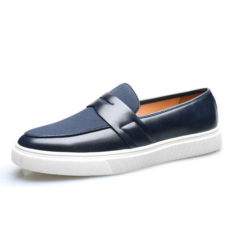Wesley | Men’s Suede Loafers with Low-Profile Sole