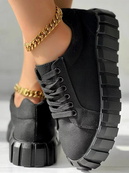 Nina | Women’s Platform Sneakers with Elevated Sole