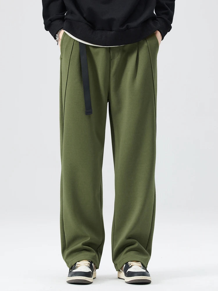 Coleman | Men’s Stylish Wide-Leg Trousers with Relaxed Fit