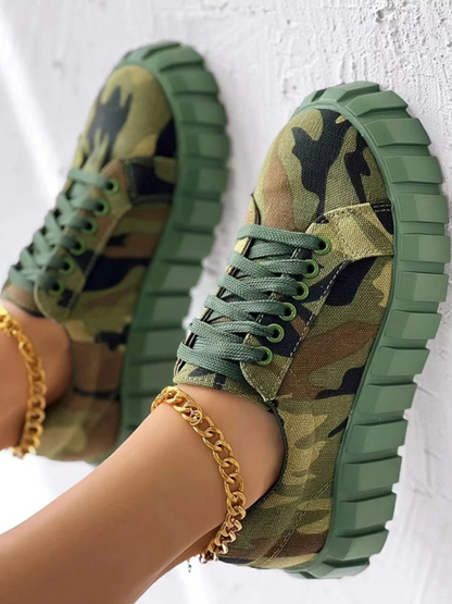 Nina | Women’s Platform Sneakers with Elevated Sole