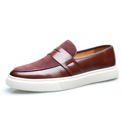 Wesley | Men’s Suede Loafers with Low-Profile Sole