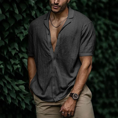 Beckett | Men’s Casual Short Sleeve Button Up Shirt