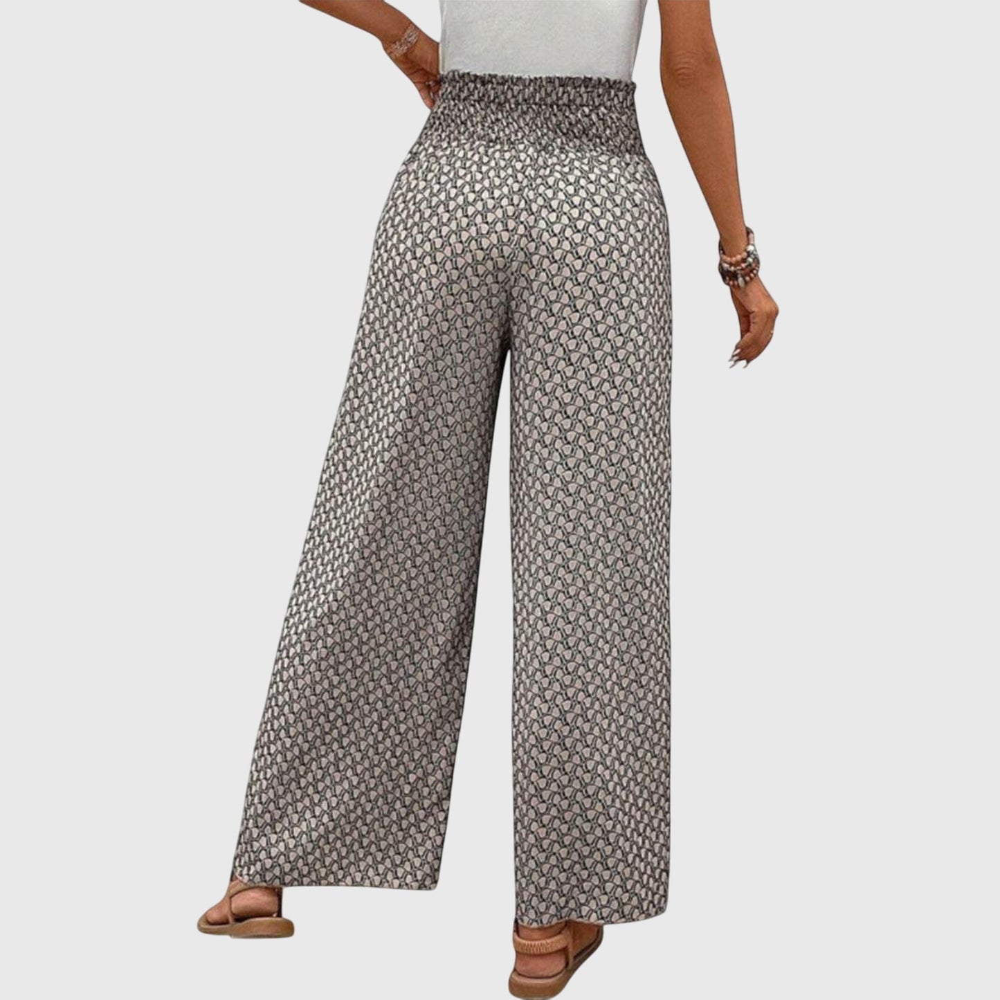 Tina | Women’s Stylish Printed Palazzo Trousers