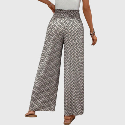 Tina | Women’s Stylish Printed Palazzo Trousers