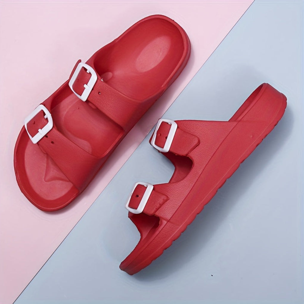 Travis | Men’s Double Buckle Sandals