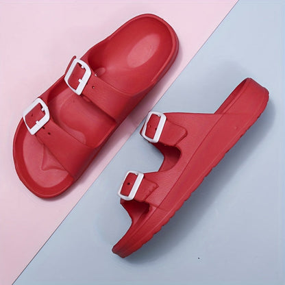 Travis | Men’s Double Buckle Sandals