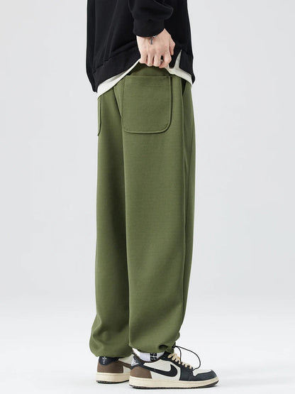 Coleman | Men’s Stylish Wide-Leg Trousers with Relaxed Fit