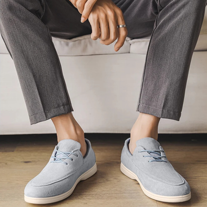 Grant | Men’s Lace-Up Suede Loafers