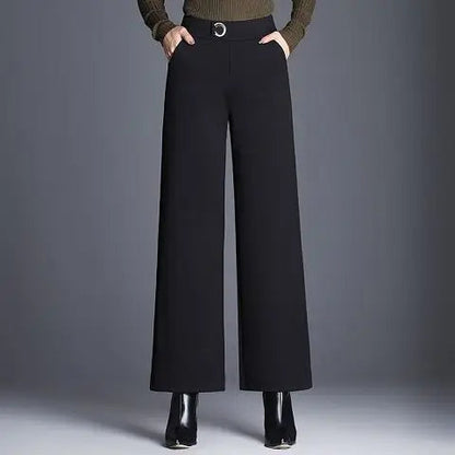 Camryn | Women’s Plaid Wide-Leg Trousers