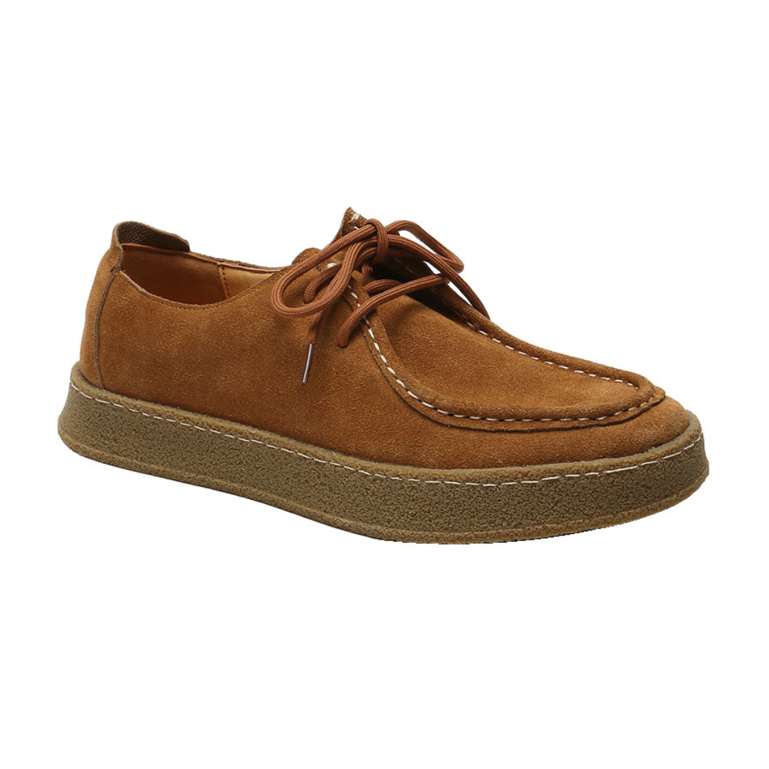 Cedrick | Men’s Suede Lace Up Loafers