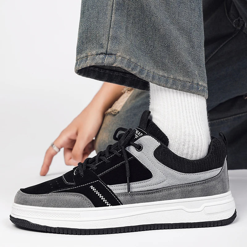 Felix | Men's Patchwork Slip-On Sneakers