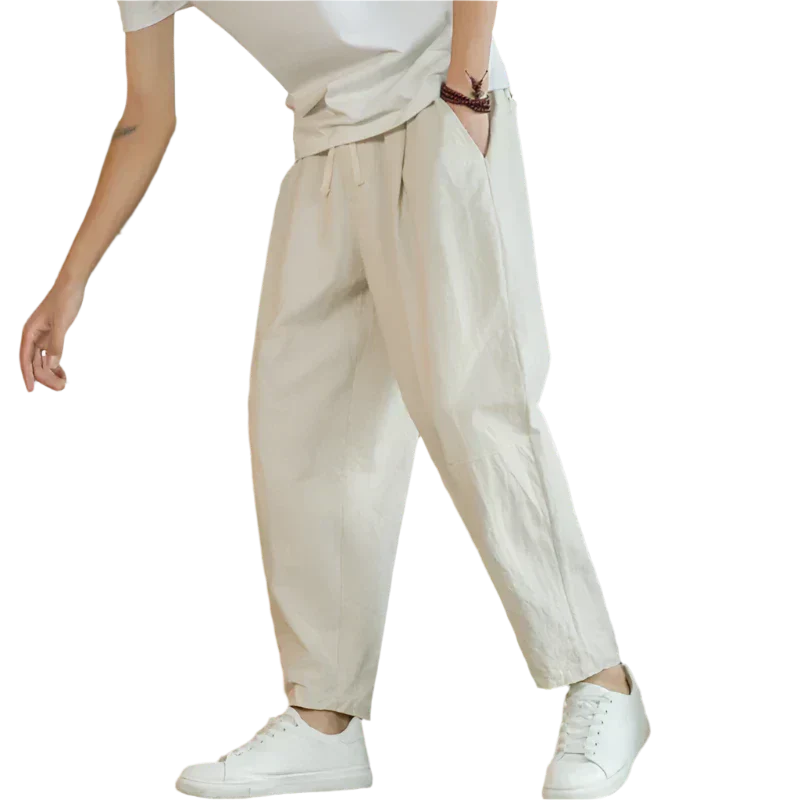 Reed | Men’s Relaxed Fit Cotton Trousers