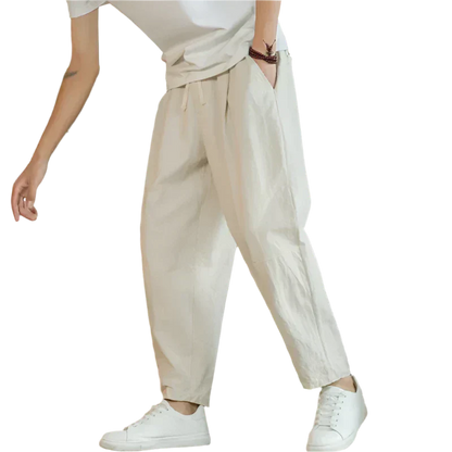 Reed | Men’s Relaxed Fit Cotton Trousers