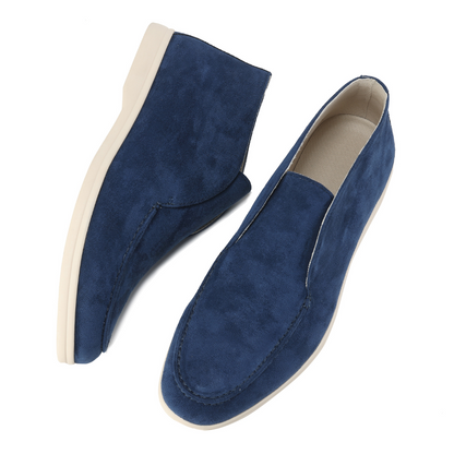 Wyatt | Men’s High Top Suede Loafers