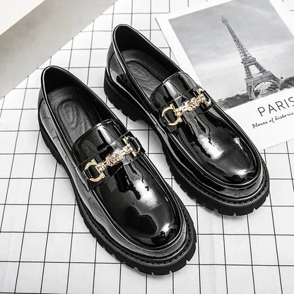 Gab | Men's Chain Detail Loafers