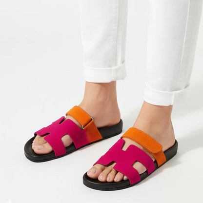 Kinsley | Women’s Adjustable Strap Summer Slide Sandals