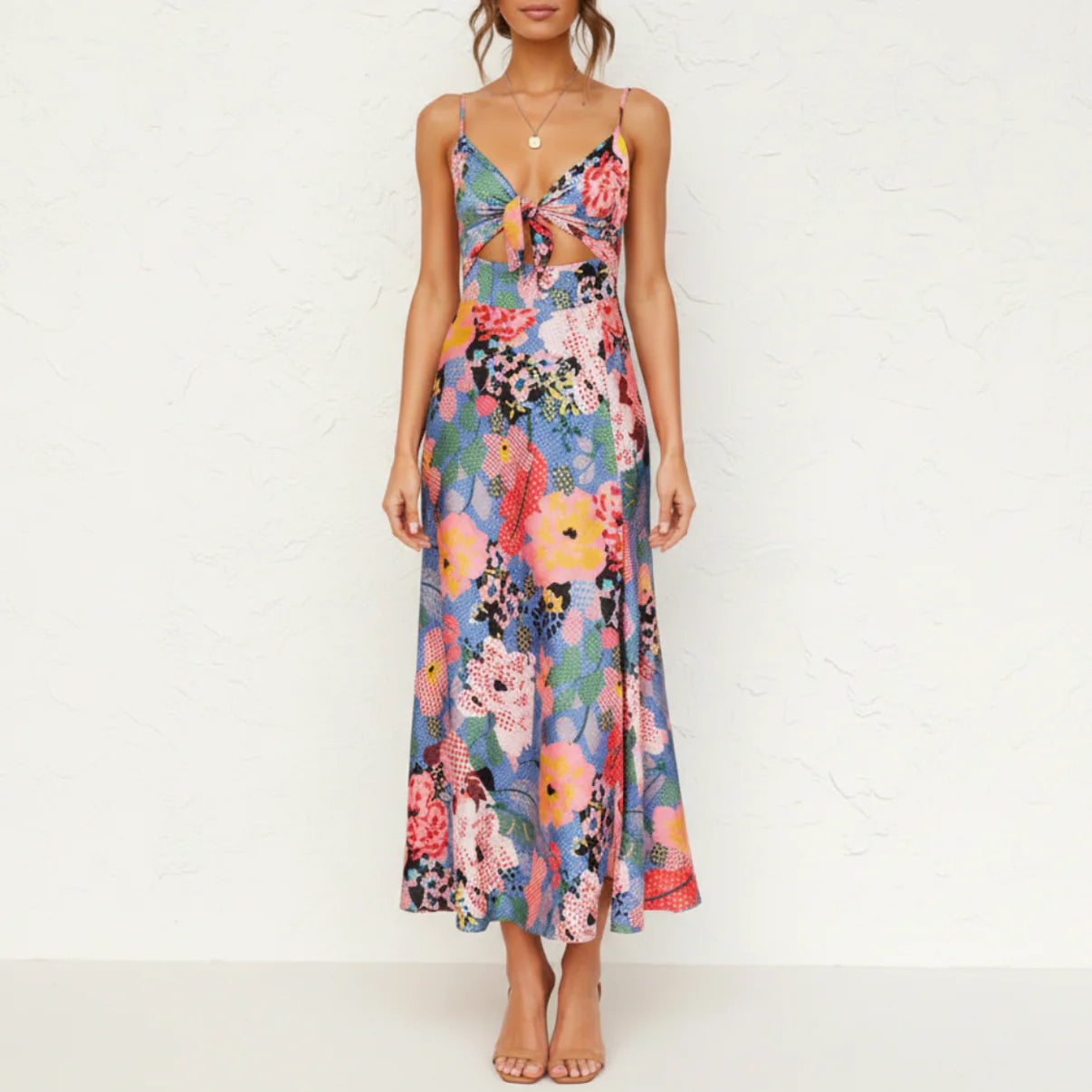 Liana | Women’s Wedding Guest Floral Maxi Dress