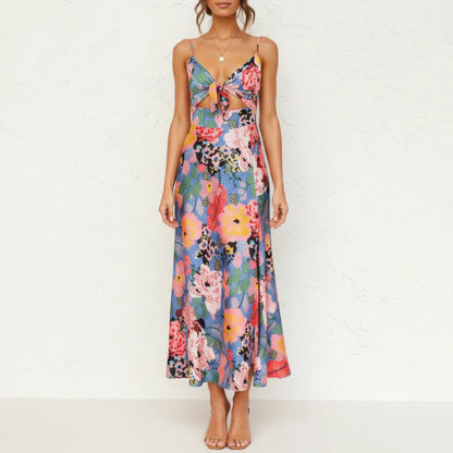 Liana | Women’s Wedding Guest Floral Maxi Dress