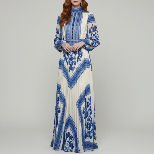 Seraphine | Women’s Pleated Maxi Evening Dress