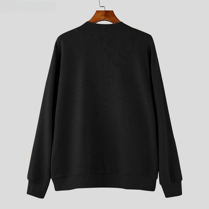 Owen | Men’s Textured Knit Cardigan with Button Front