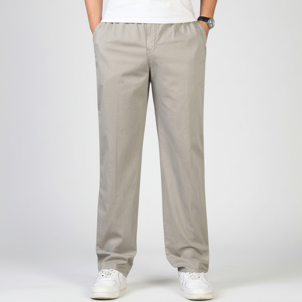 Weston | Men’s Relaxed Fit Linen Trousers