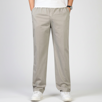 Weston | Men’s Relaxed Fit Linen Trousers