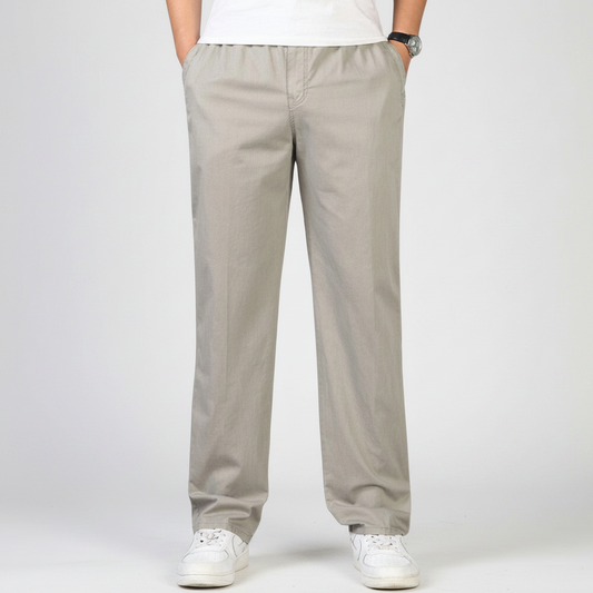 Weston | Men’s Relaxed Fit Linen Trousers