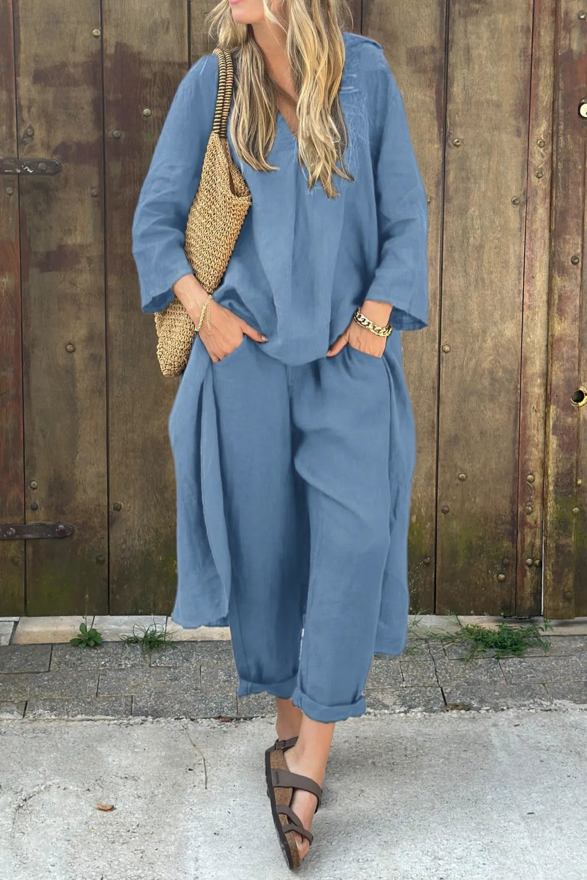 Bristol | Women’s Relaxed Long Tunic and Pant Set