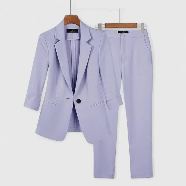 Marcella | Women’s Sophisticated Blazer And Trouser Set