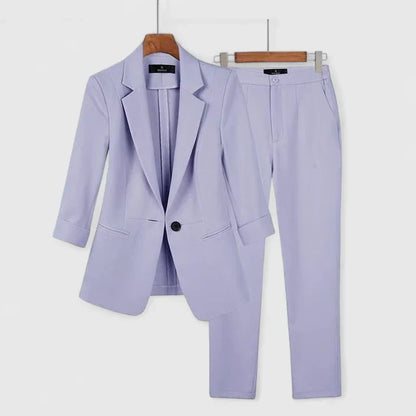 Marcella | Women’s Sophisticated Blazer And Trouser Set