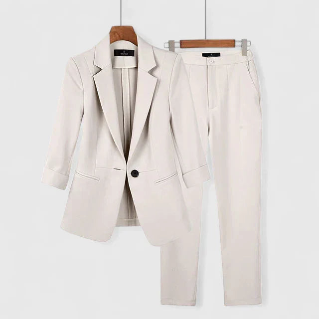 Marcella | Women’s Sophisticated Blazer And Trouser Set