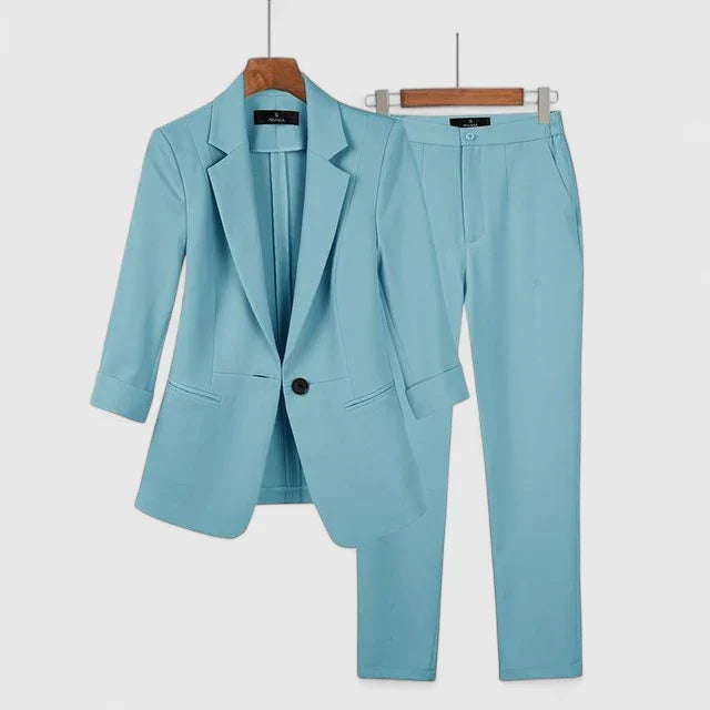 Marcella | Women’s Sophisticated Blazer And Trouser Set