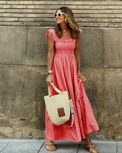 Morgan | Women’s Smocked Casual Events Maxi Dress