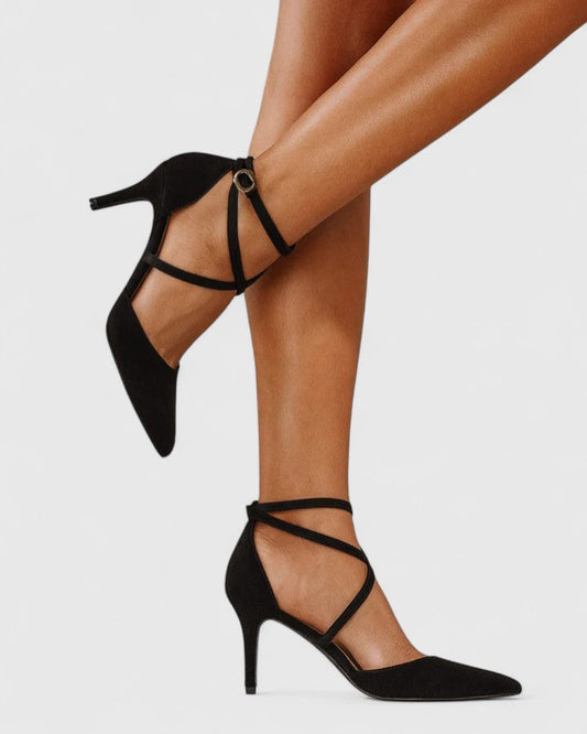 Valencia | Women’s Thin Strap Stiletto Ankle Sandals