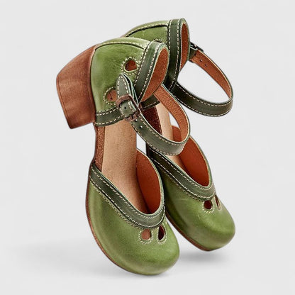 Zariah | Women’s Orthopedic Colorblock Cutout Sandals