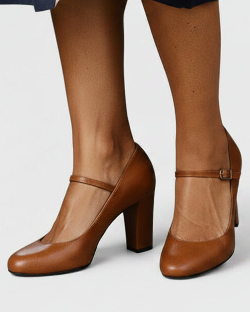 Seraphina | Women’s Sophisticated Mary Jane Block Heels