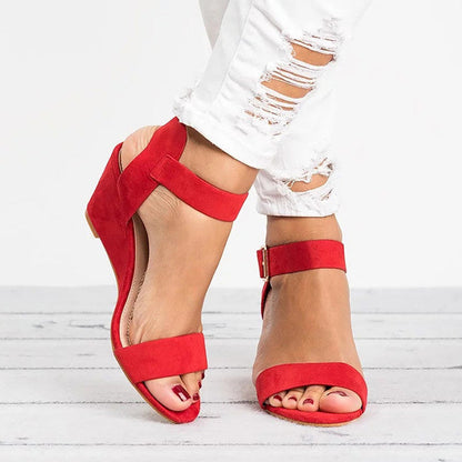 Presley | Women’s Spring Ankle Strap Wedge Sandals