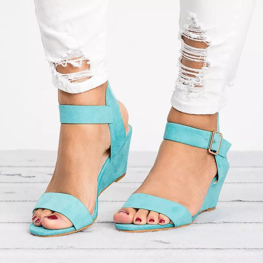 Presley | Women’s Spring Ankle Strap Wedge Sandals