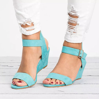 Presley | Women’s Spring Ankle Strap Wedge Sandals