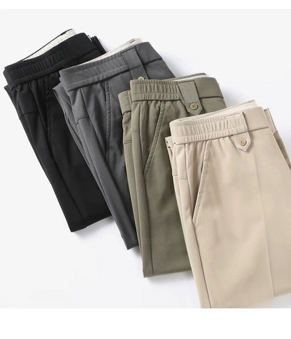 Lucas | Men’s Tailored Trousers with Slim Fit