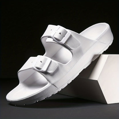 Travis | Men’s Double Buckle Sandals