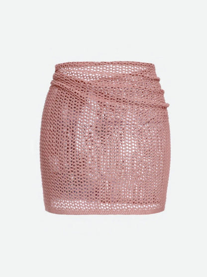 Elara | Women’s Mesh Cover-Up Skirt Swimwear