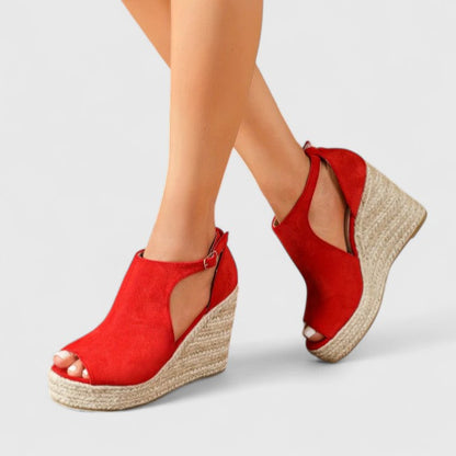 Karina | Women’s Peep Toe Wedge Heel Sandals