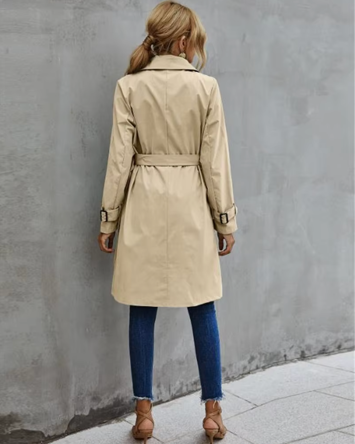 Prudence | Women’s Casual Belted Double-Breasted Coat