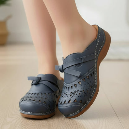Merritt | Women’s Cutout Slip On Comfort Sandals