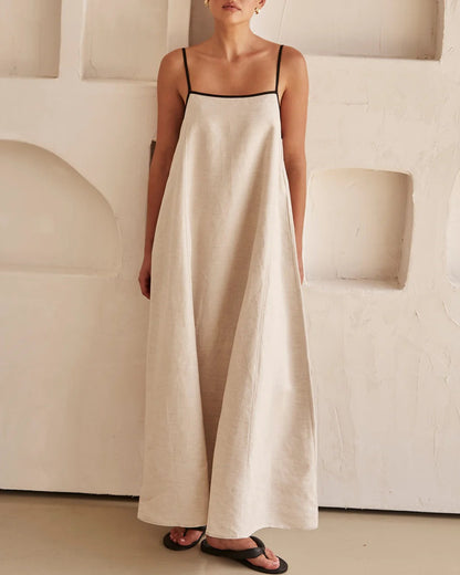 Jessica | Women's Spaghetti Strap Maxi Wedding Guest Dress