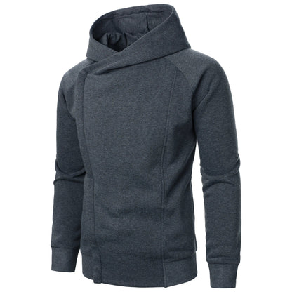 Cole | Men’s Crossover Zip Hoodie for Lightweight Spring Layering