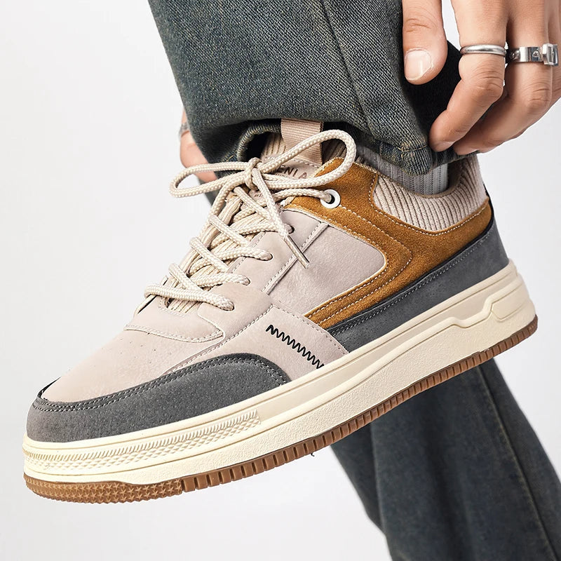 Felix | Men's Patchwork Slip-On Sneakers